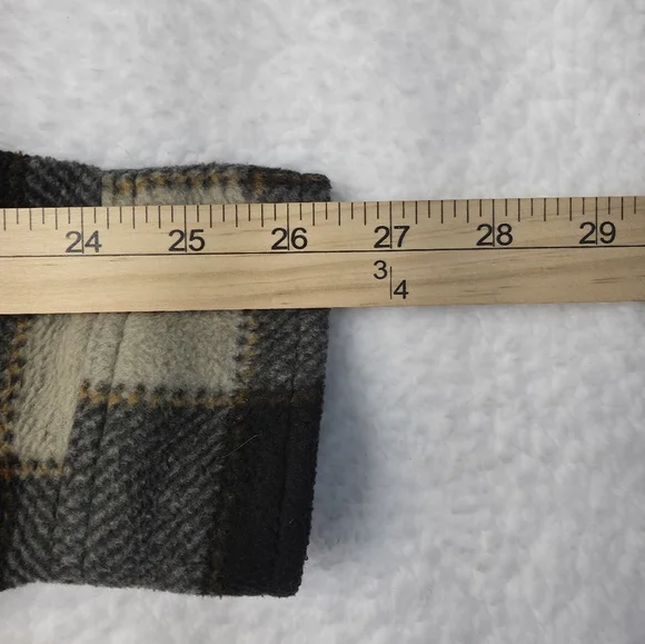 Lifted Research Group LRG Plaid Fleece Shirt Jacket – Size L - Picture 10 of 10